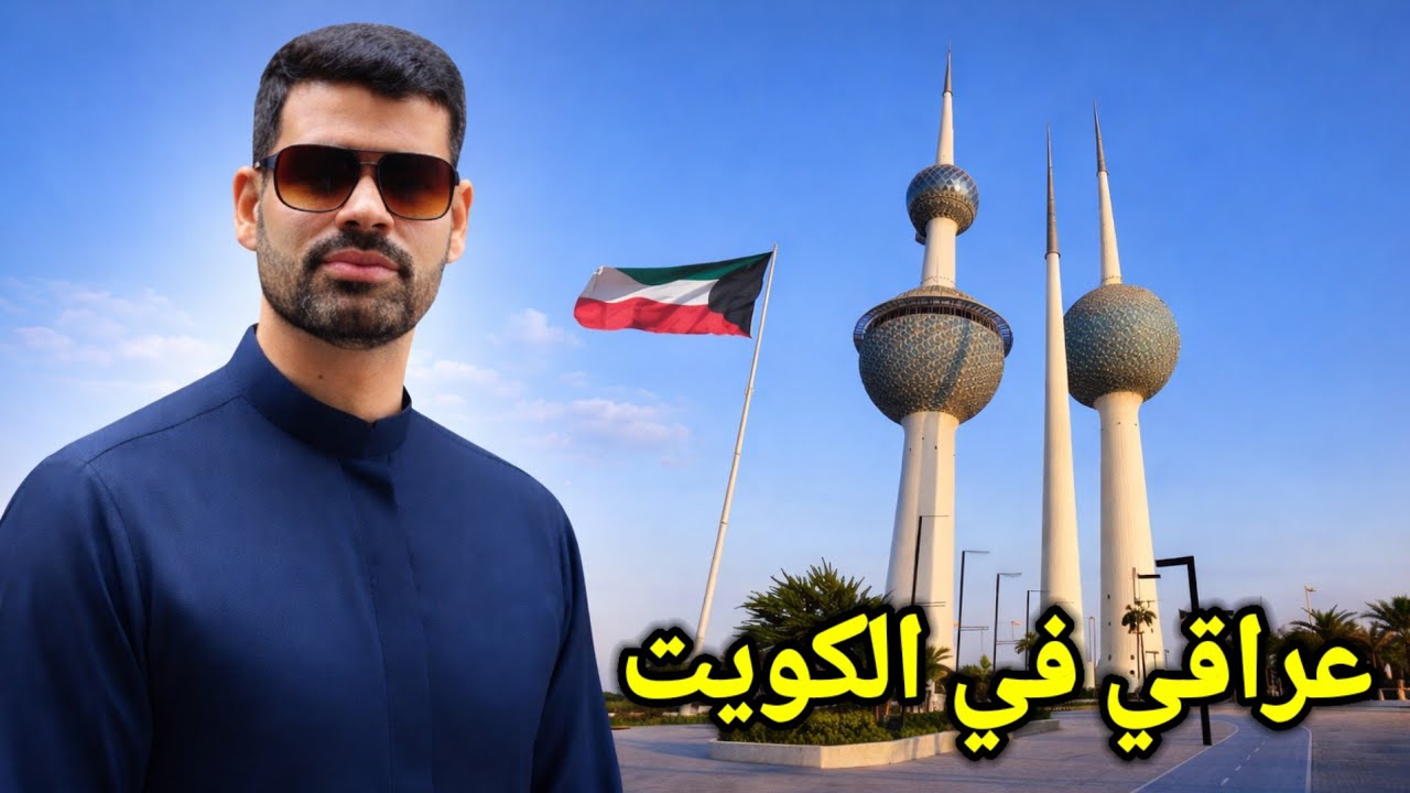عراقي يستكشف الكويت لأول مرة 🇰🇼 | دخلت أقدم الأسواق والأماكن الشعبية 🤩