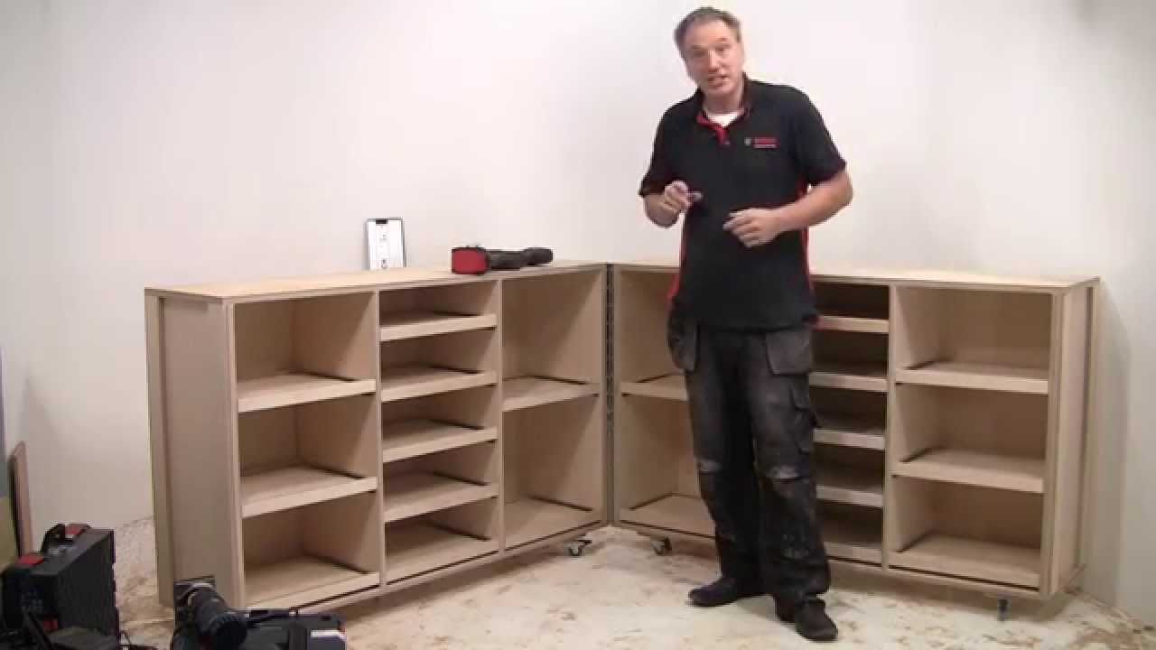 Build it with Bosch Project 6 Multi bench with L-Boxx storage Part 3
