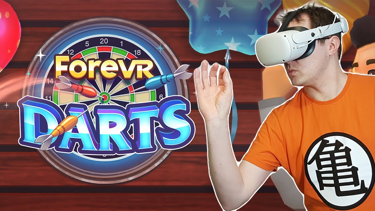 Let's throw sharp things in VR! | ForeVR Darts | Quest 2