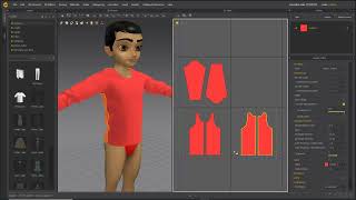 Marvelous Designer to Blender export/import for IMVU