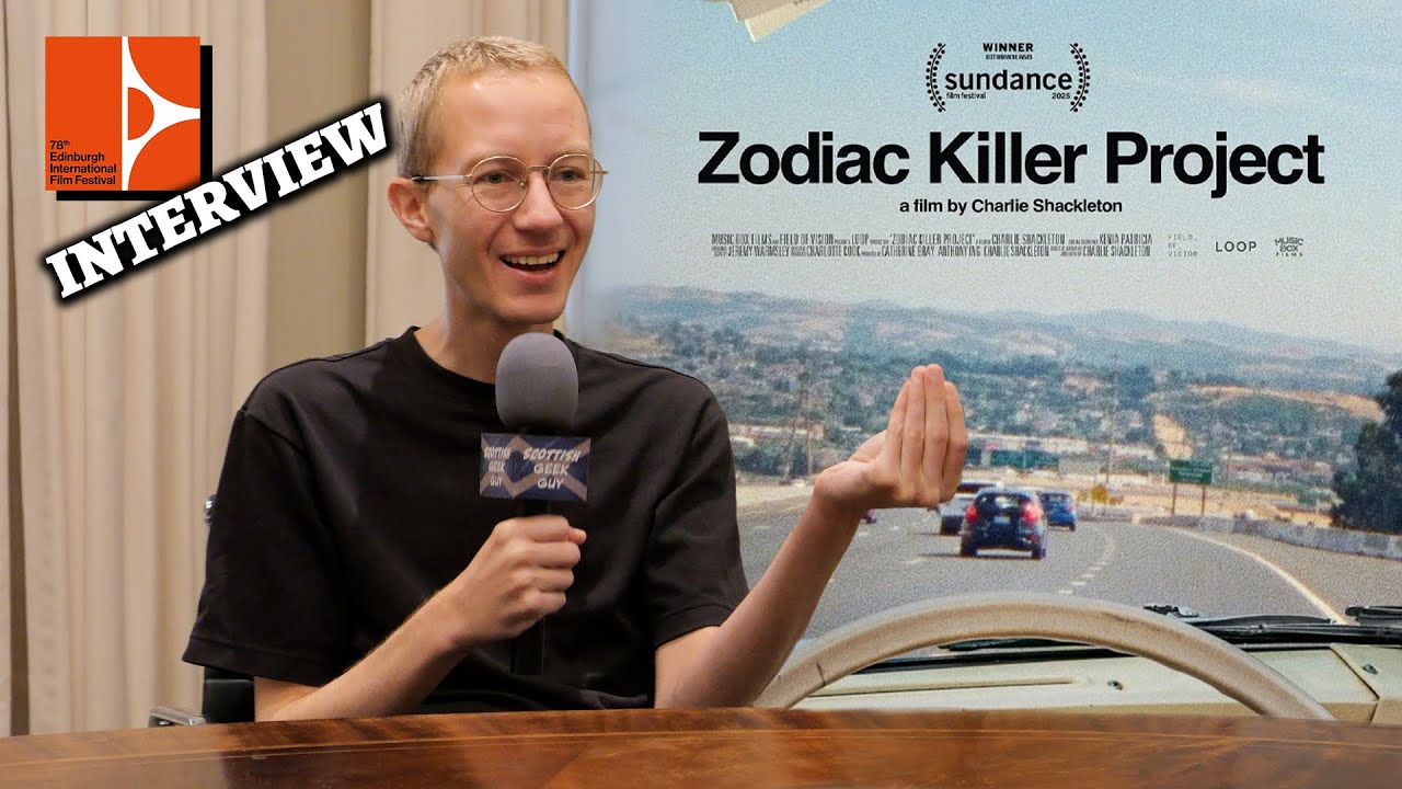 Проект «Зодиак-убийца» | Интервью с Чарли Шеклтоном на Эдинбургском кинофестивале
