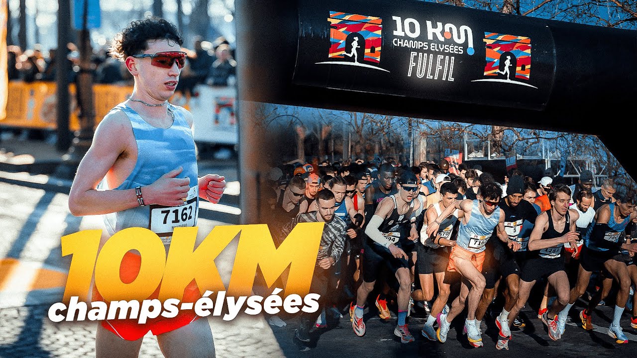 TOP 5 SUR LE 10KM DES CHAMPS-ÉLYSÉES : J’Y ÉTAIS PRESQUE ! 😬