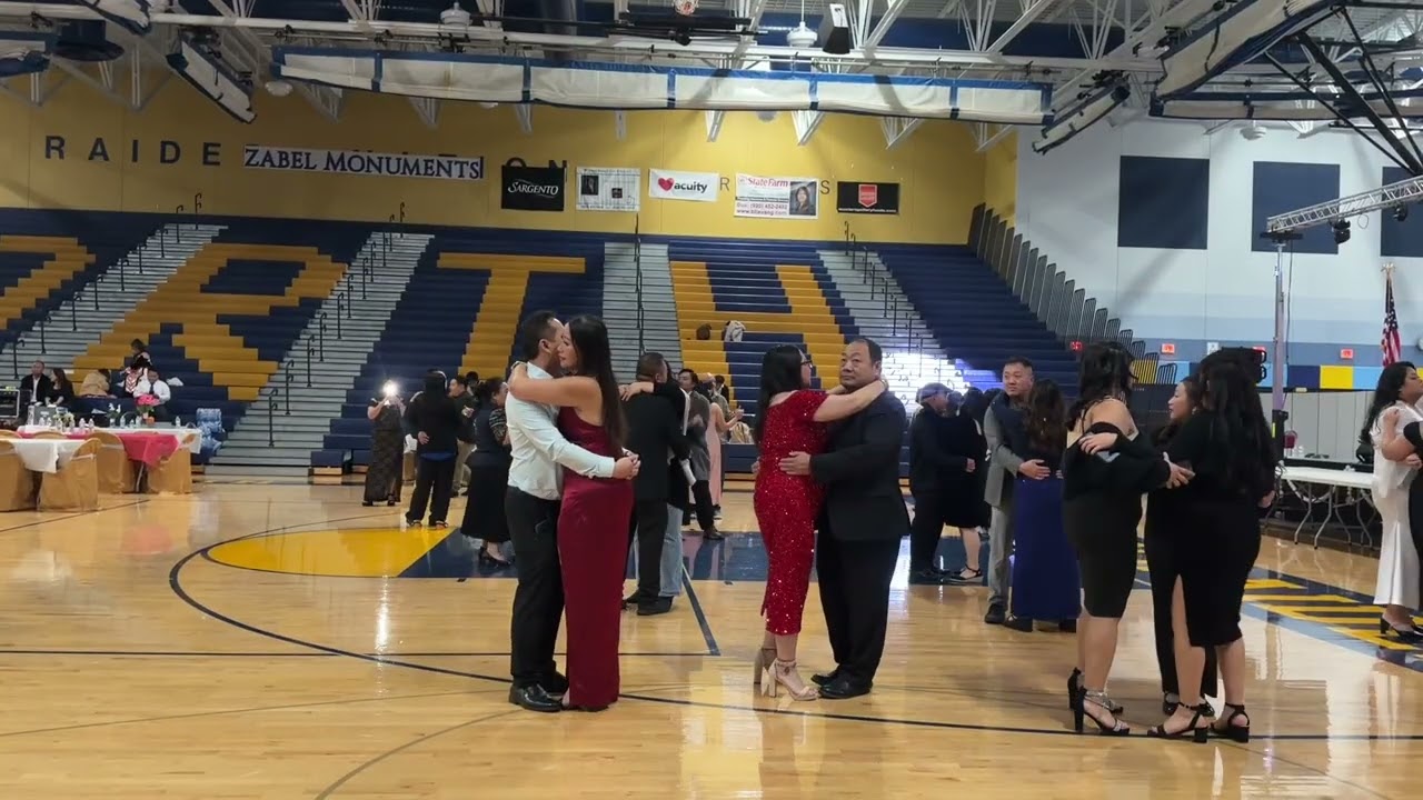 Slow dance at Sheboygan party 2025