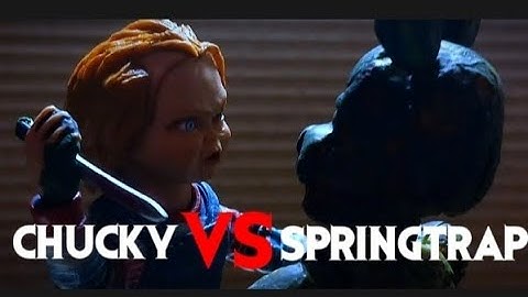 Chucky VS Springtrap: STOP MOTION