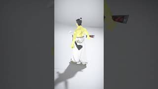 Samurai Warrior with Dual Swords and Traditional Garb - AI Rigged 3D Character