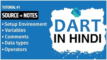 Dart Programming Tutorial in Hindi | Learn Dart From Scratch | Chapter#1 | Intro To Dart