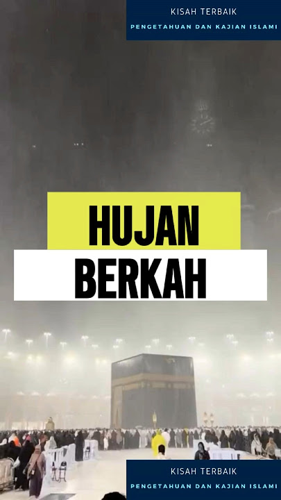 Momen Haru Hujan Deras di Masjidil Haram, Bikin Merinding! #fyp #viral #youtubeshorts #news #youtube