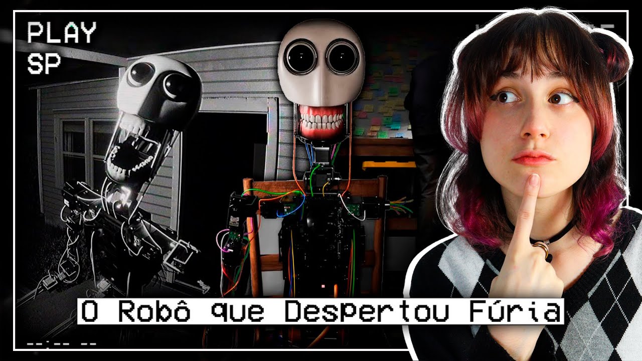 ESSE ROBÔ É BIZARRO!!! REAGINDO a E.L.B.E.R.R: O PROTOCOLO DA MÁQUINA DIVINA (eu hipe) | FERU REACT
