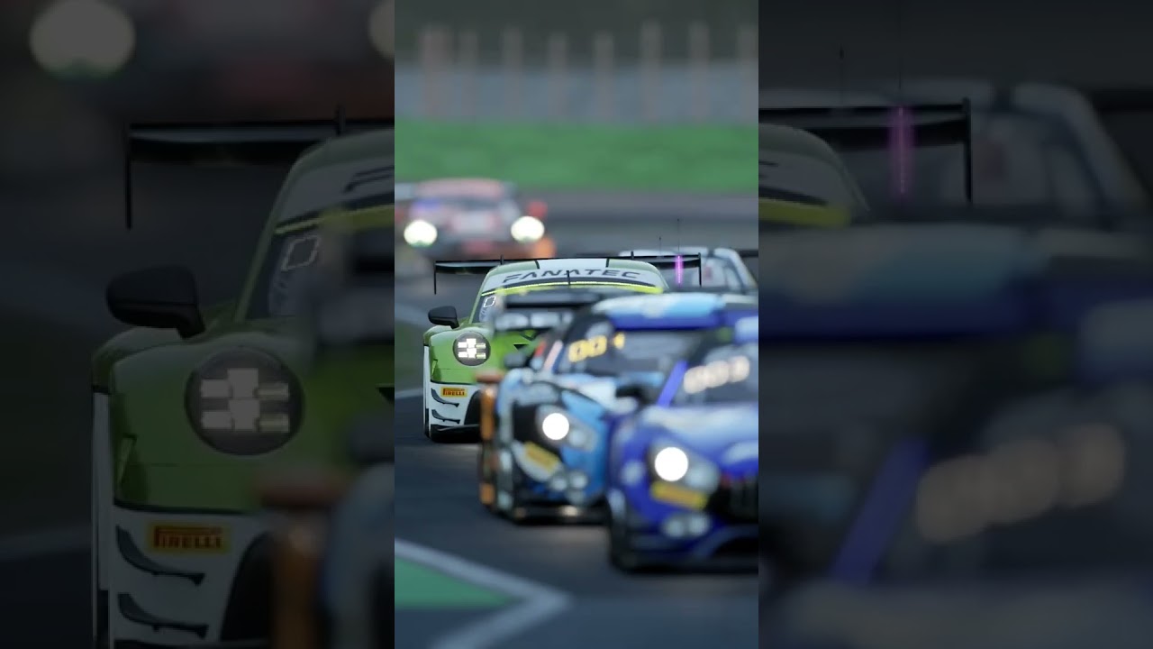 Porsche 992 gt3 rs fast pass sounds  #shorts #racing #assettocorsa #gaming