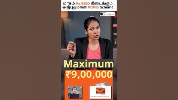 Earn ₹9250 Monthly from This Scheme 💰📩 #investmenttips
