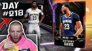 when i get *GALAXY OPAL* ANTHONY DAVIS, the video ENDS! GOAT Collector Level (NBA 2K20 MyTeam)