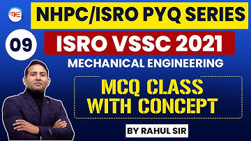 NHPC JE Mechanical Question Paper 2022 #9 | ISRO TA Mechanical Previous Year Question Paper