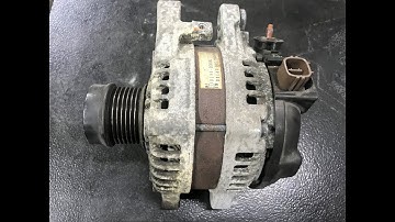 2007 Toyota Camry 3.5L Alternator Replacement