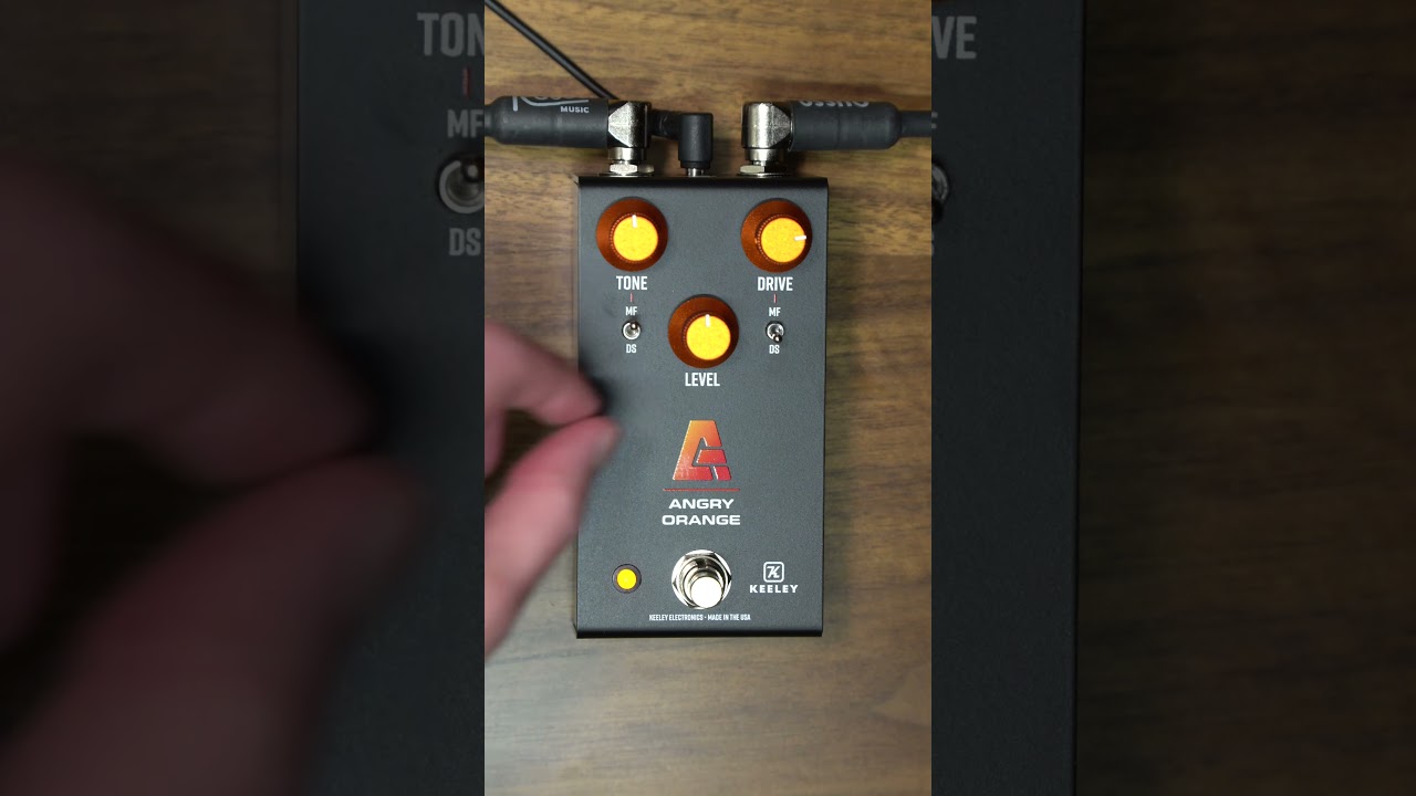 Keeley Electronics Angry Orange Fuzz and Distortion