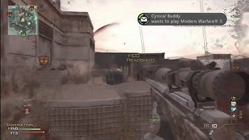 MW3 - Quad Feed (MSR SNIPER)