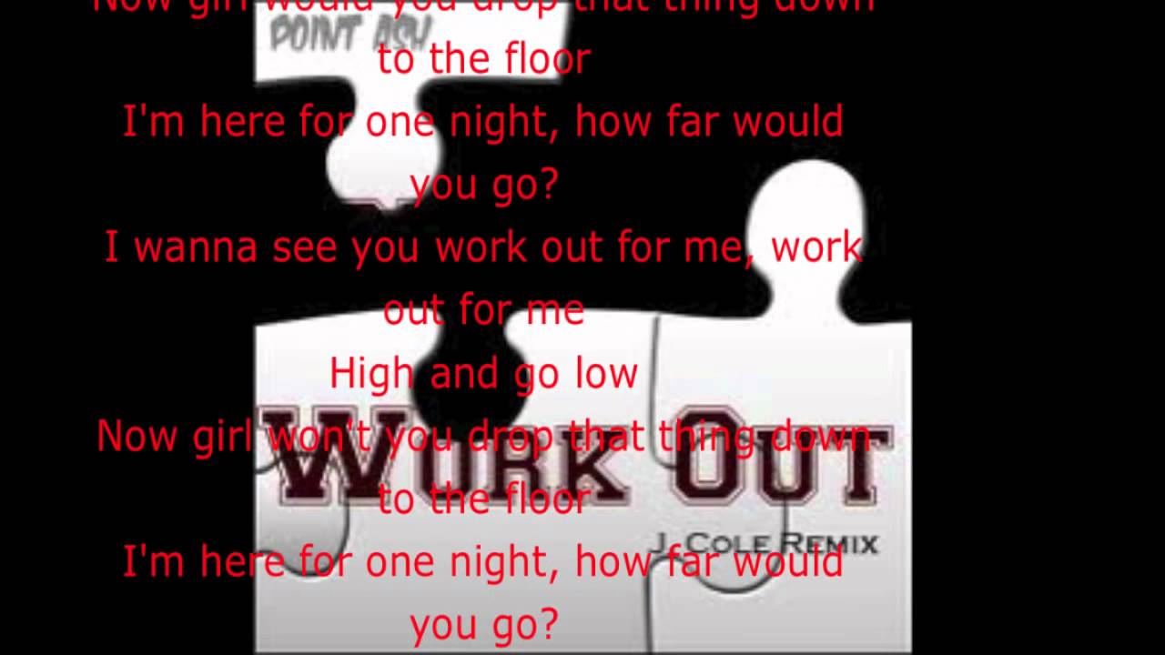 J. ColeWork Out (Lyrics) YouTube