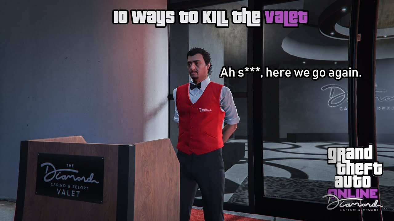 10 Ways To KILL THE VALET In GTA Online YouTube