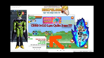 Ngọc Rồng Online - Đi CĐRĐ MAP LV110 VÀ CÁI KẾT NHẬN ĐỒ NGON .....LỖI GAME ???