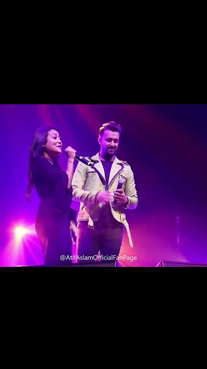 Atif Aslam Neha Kakkar Funny Moment ❤😂 #shorts