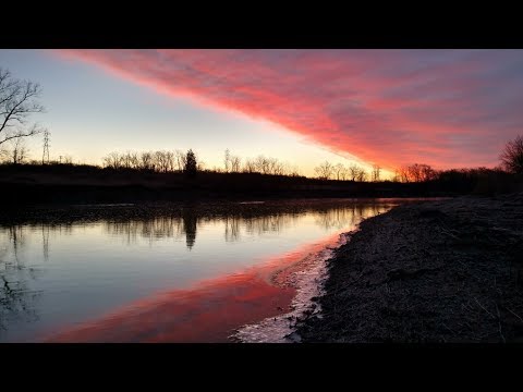 GRAND RIVER STEELHEAD TROUT FISHING  SPECTACULAR - 