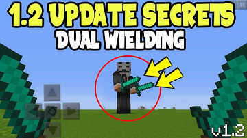 Minecraft Pocket Edition 1.2 Update SECRETS - DUAL WIELDING