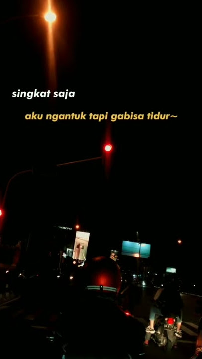 Story WhatsApp•susah tidur😴