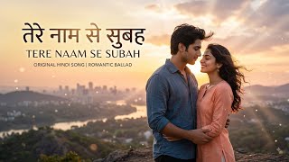 Tere Naam Se Subah | Emotional Hindi Love Song ❤️ | Surava AI
