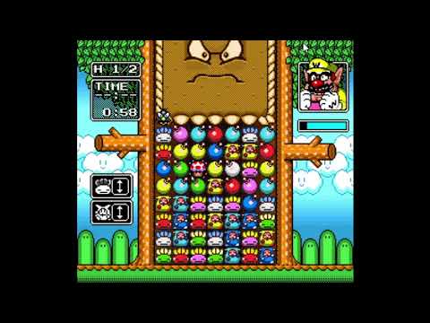 Game Over: Wariou0027s Woods (SNES)