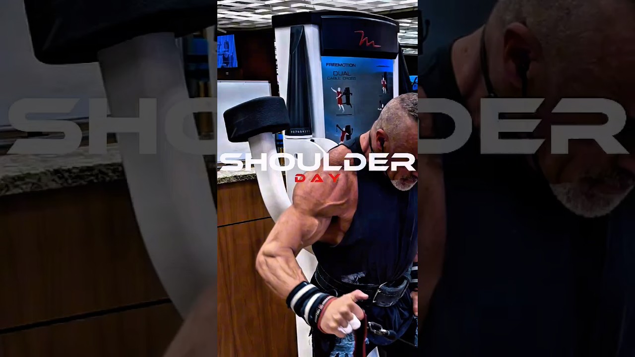 SHOULDER DAY MOTIVATION #motivation #workout #shoulders