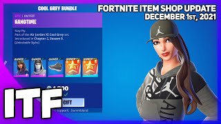 Fortnite Item Shop *NEW* COOL GREY BUNDLE! [December 1st, 2021] (Fortnite Battle Royale)