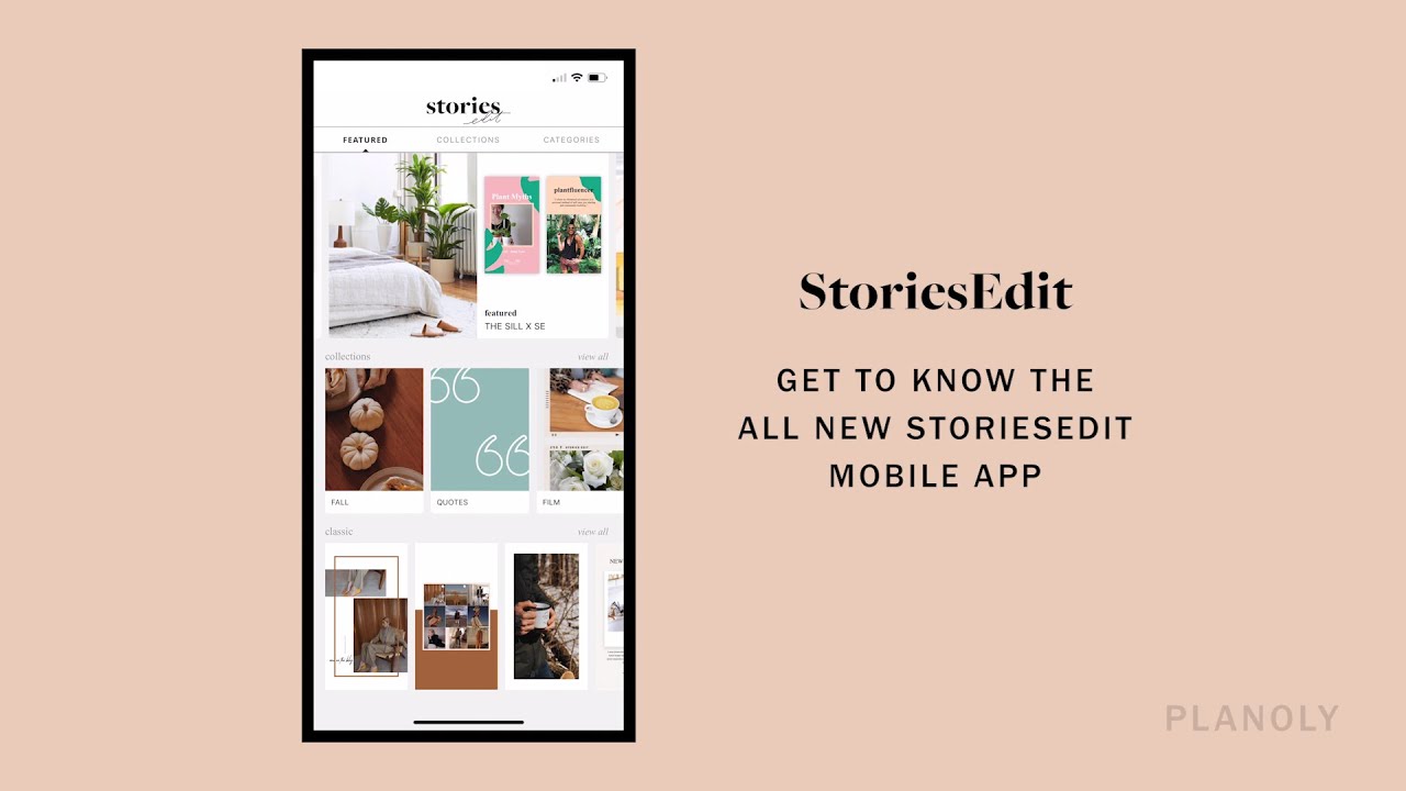 Get to Know the StoriesEdit Mobile App
