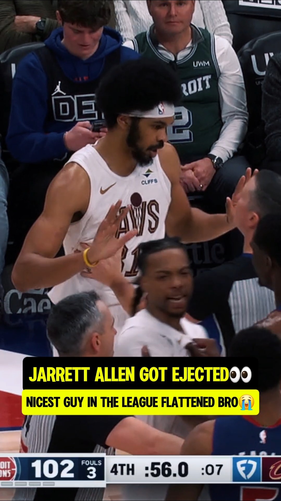 Jarrett Allen really TRUCKED bro?