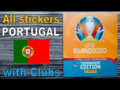 Complete-PORTUGAL-stickers-in-Panini-Album-