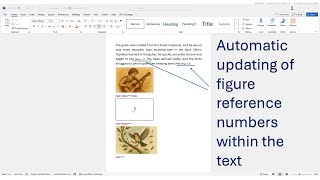 How to Add Auto-Updating In-Text Figure References in Word