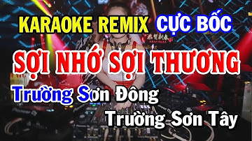Karaoke Remix Sợi Nhớ Sợi Thương Disco CỰC BỐC - Dễ Hát Nhất