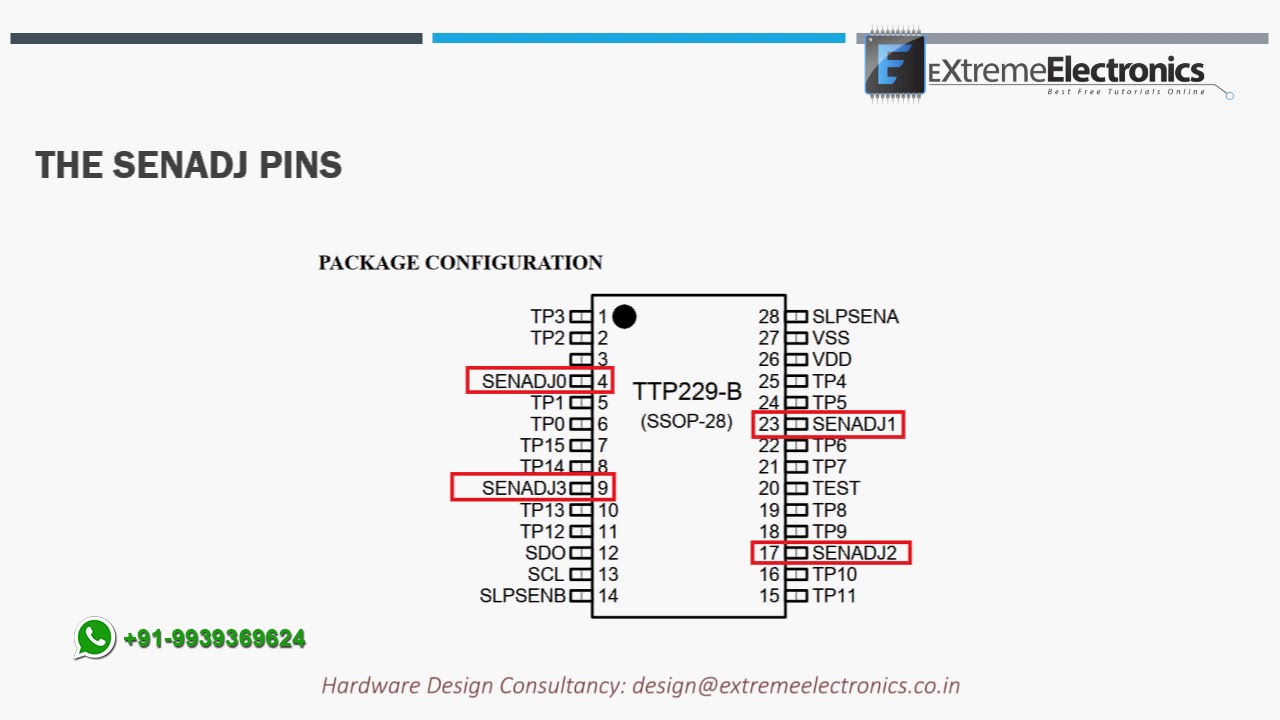 Capacitive Touch Sensor IC TTP229 User Guide - YouTube