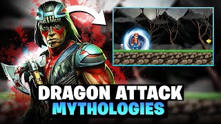 MORTAL KOMBAT 2D ADVENTURE GAME MAKES ME RAGE!!! - Dragon Attack Mythologies (A Night Wolf Revenge)