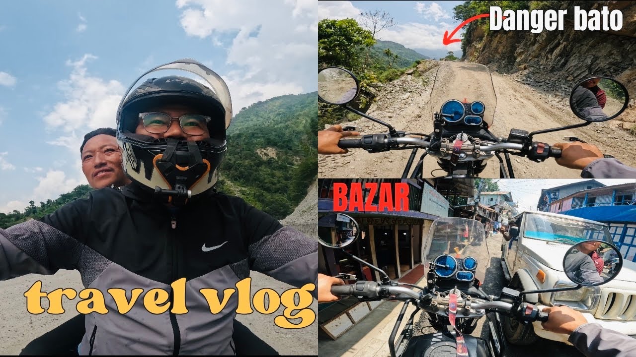 himalayan bike ride in mountain || himalayan 411 bike offroading - YouTube