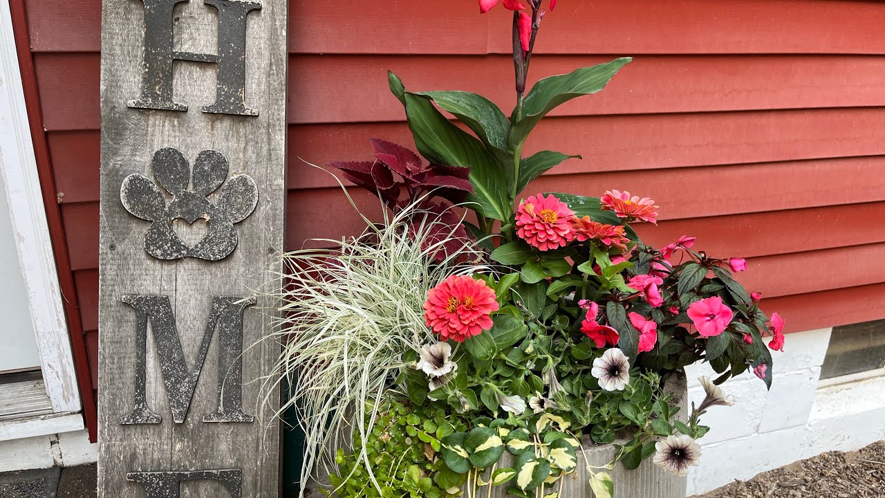 Spring to Summer Container Swap