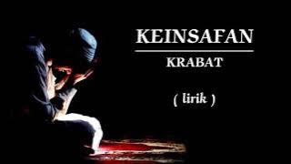 KEINSAFAN | KRABAT | LIRIK