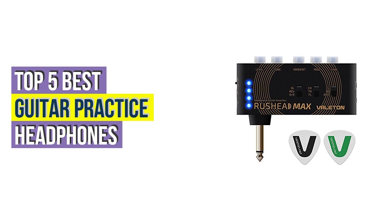 Top 5 Best Guitar Practice Headphones Reviews With Scores YouTube