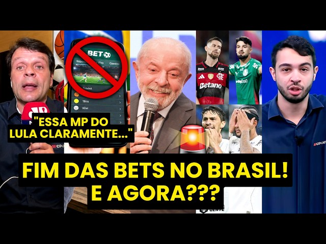 FIM DAS BETS NO BRASIL! "Gente, o FATO É QUE AGORA..." LULA ASSINA MP | E AGORA, FUTEBOL BRASILEIRO?