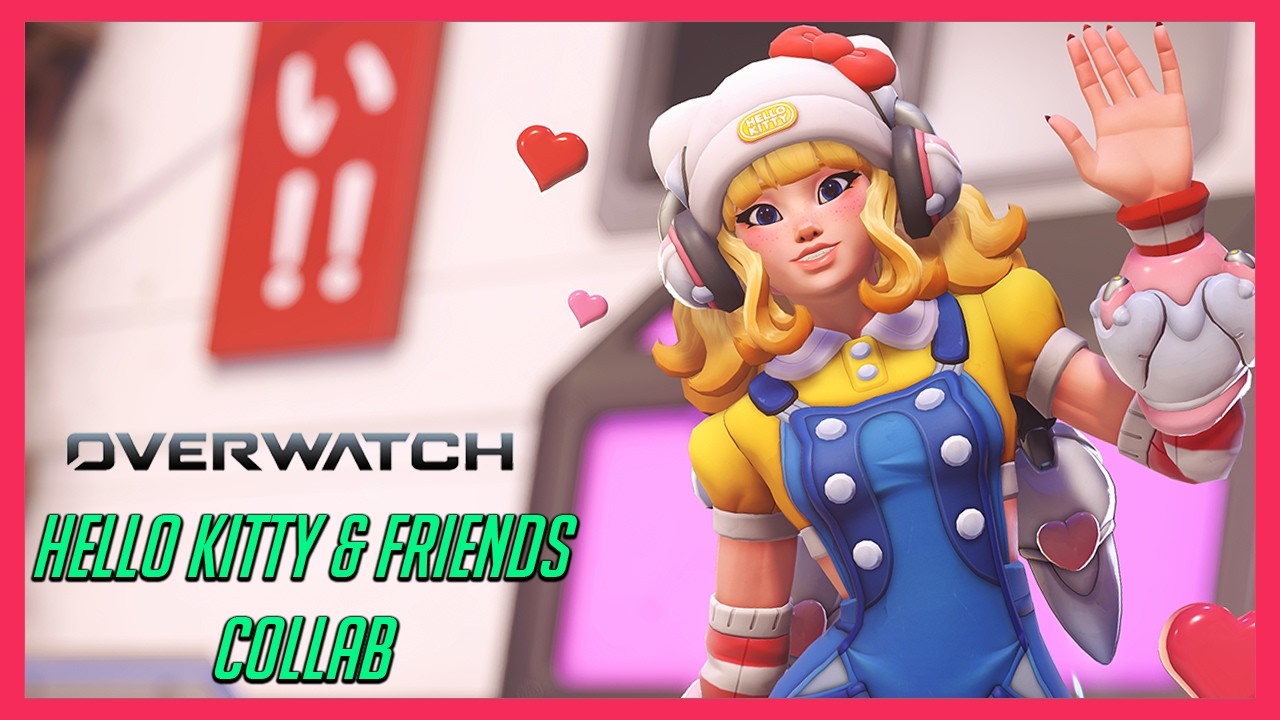 Overwatch X Hello Kitty And Friends Collaboration Trailer Ow2 