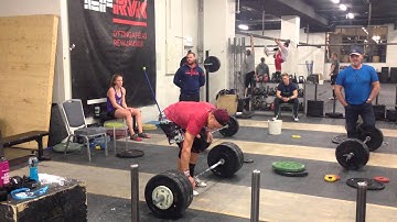 Clean & Jerk: 130 x 2 reps by Hinrik Ingi Óskarsson