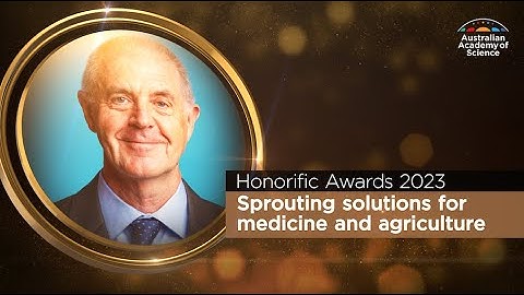 Professor David Craik FAA FRS – David Craig Medal and Lecture 2023