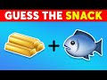 Guess the snack  junk food by emoji  mouse quiz