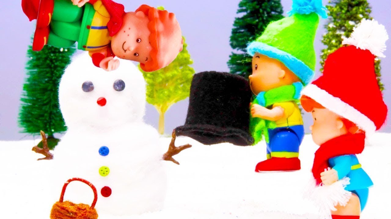 Caillous and the Snowman - Caillou Toys for Kids Caillous and the Snowman - Caillou Toys for Kids