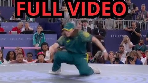 Full Video: Australia's Breakdance at Paris 2024 - Full Performance Video