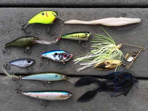 Top 5 Fall Bass Fishing Lures 