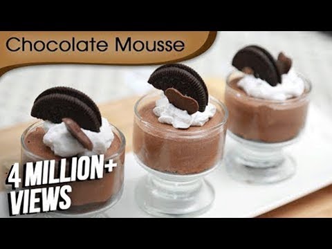 Chocolate Mousse Recipe - Easy To Make Chocolate Recipe - Homemade Desserts - Ruchi Bharani